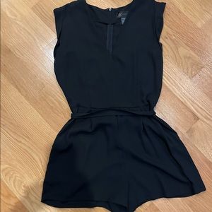 Romper black shorts. Worn once.